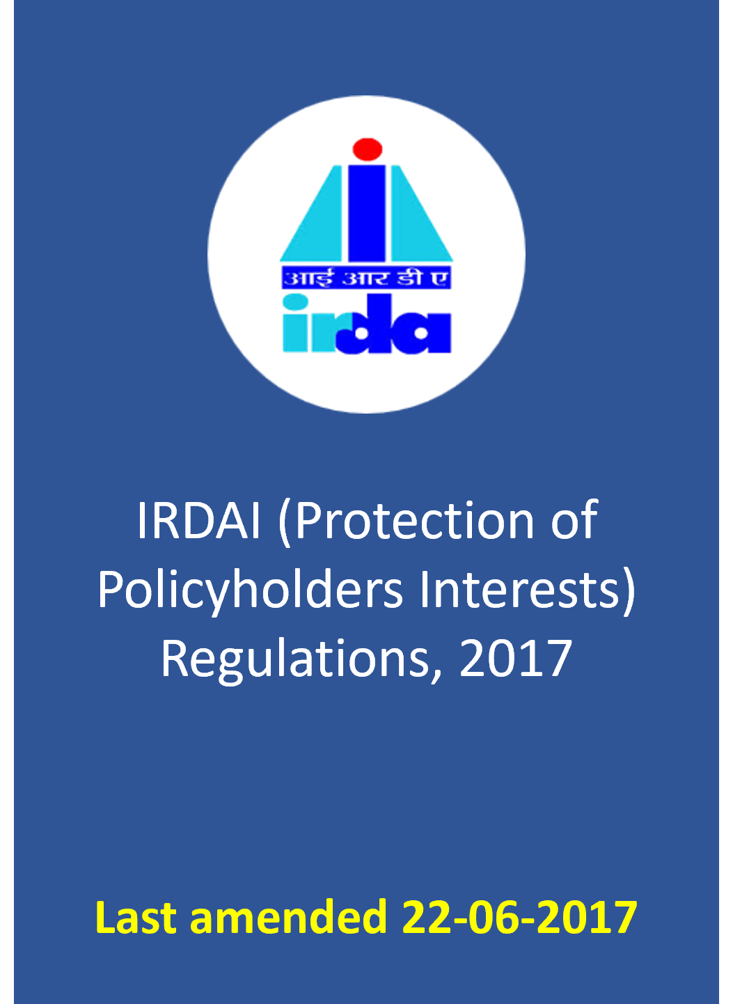 IRDAI (Protection of Policyholders Interests) Regulations, 2017